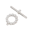 Brass Toggle Clasps KK-G548-34B-P-3
