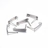 Non-Tarnish 201 Stainless Steel Stud Earring Findings LS-X-STAS-P210-39P-1