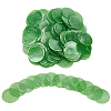 Dyed Natural Capiz Shell Connector Charms FIND-WH0816-016F-1