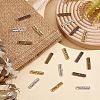 96Pcs 4 Colors Tibetan Style Alloy Connector Charms FIND-GO0002-11-4