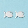 201 Stainless Steel Charms STAS-L234-092S-3