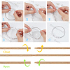 45Pcs 3 Colors Spring Bracelets TWIR-BBC0001-07-6