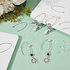 200Pcs 316 Surgical Stainless Steel Earring Hooks STAS-BBC0006-25-4