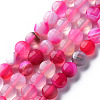 Natural Agate Beads Strands G-N326-98I-1