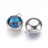 K9 Glass Rhinestone Pendants STAS-F123-26D-2