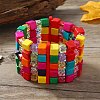 Bohemia & Ethnic Style Wood Stretch Bracelets for Women WG33998-12-1