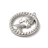 Non-Tarnish 304 Stainless Steel Pendants STAS-L022-315P-2