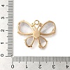 Rack Plating Brass Clear Cubic Zirconia Pendants KK-N255-11G-03-RS-3