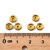 Iron Crystal Rhinestone Spacer Beads RB-A009-6MM-G-2