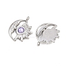 304 Stainless Steel Rhinestone Pendants STAS-Z166-24P-06-2