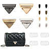 4 Bags 4 Colors Zinc Alloy Twist Bag Lock Purse Catch Clasps PURS-TA0001-03-1