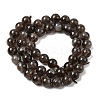 Natural Smoky Quartz Beads Strands X-G-B167-A09-8mm-3
