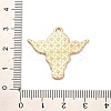 Western Cowboy Theme Alloy Enamel Pendants FIND-V001-04G-03-3