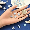 Alloy Rhinestone & Enamel Pendants FIND-YW0007-33-4