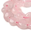 Natural Rose Quartz Beads Strands G-B022-22C-4