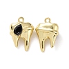 Rack Plating Alloy Glass Pendants FIND-I037-08LG-02-1