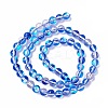Synthetic Moonstone Beads Strands G-E573-02A-05-3