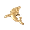 304 Stainless Steel Whale Pendants STAS-S186-05B-G-2