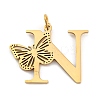 Ion Plating(IP) 201 Stainless Steel Pendants STAS-N103-184G-N-1