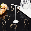 3 Pairs Brass Hoop Earrings for Women EJEW-BBC0001-66G-02-4