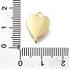 Brass Heart Links KK-K400-49G-01-3