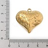 304 Stainless Steel Pendants STAS-M084-03I-G-3