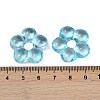 Transparent Glass Beads GLAA-F129-01J-3