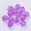 Transparent Acrylic Beads TACR-Q257-6mm-V48-1