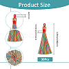 30Pcs Polyester Tassel Big Pendant Decorations FIND-FH0010-73-2
