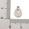Non-Tarnish 201 Stainless Steel Charms LS-STAS-U016-01P-O-3
