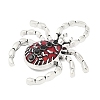 Alloy Rhinestone Enamel Pendants PALLOY-R151-67AS-03-2