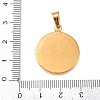 304 Stainless Steel Pendants STAS-C154-06A-G-2