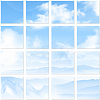 60Pcs Acrylic Mirror Wall Stickers AJEW-SP0001-20A-1