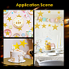 60Pcs Paper Glitter Star Wall Decoration AJEW-SP0001-17A-5