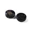 Dyed Black Synthetic Turquoise Beads G-F775-B11-2
