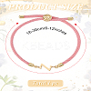 1Pc Adjustable Nylon Cord Slider Bracelets for Women BJEW-LP0001-32Z-03-2
