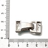 Brass Enamel Fold Over Clasps KK-M313-40P-03-3