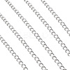 Aluminium Curb Chains X-CHA-T001-22S-4
