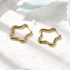 201 Stainless Steel Hoop Earrings EJEW-Z137-02G-05-2