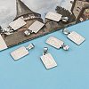 Non-Tarnish 304 Stainless Steel Pendants STAS-M245-22P-6