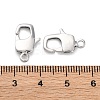 Brass Lobster Claw Clasps X-KK-H513-01A-P-3