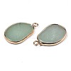 Natural Green Aventurine Pendants G-S359-317B-3