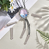 SUPERFINDINGS 10Pcs Alloy Cord Ends FIND-FH0006-77-4