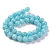 Natural Mashan Jade Round Beads Strands G-D263-10mm-XS28-4