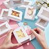 Rectangle Folding Paper Storage Boxes CON-WH0106-01B-02-3