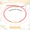 1Pc Adjustable Nylon Cord Slider Bracelets for Women BJEW-LP0001-32H-03-2