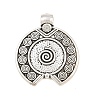 Tibetan Style Alloy Pendants AL-CBA1187-09B-AS-1