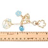 Alloy Enamel Pendant Keychains HJEW-FS00049-02-5