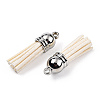 Faux Suede Tassel Pendant Decorations X-FIND-R095-026P-2