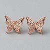Brass Micro Pave Cubic Zirconia Pendants KK-WH0062-152RG-1